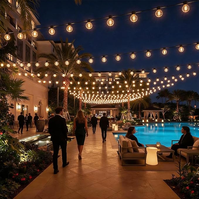 RTTY Classic 300FT Modular Professional Outdoor String Lights System - Image 8