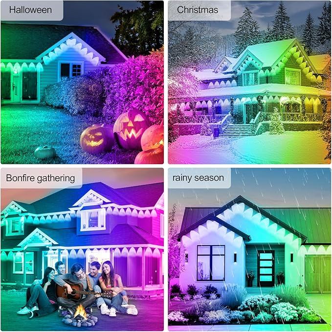 FBZ 300FT Permanent Outdoor RGB Lights - Image 7