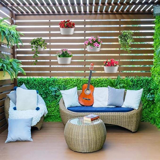 MADHOLLY Railing Planter with Drainage Holes - Image 2