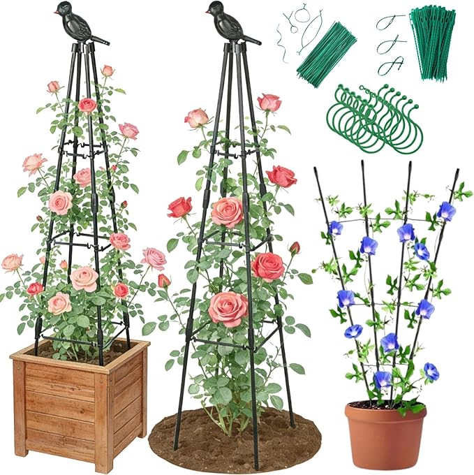 2 Pack Garden Trellis for Climbing Plants Outdoor by Unknown