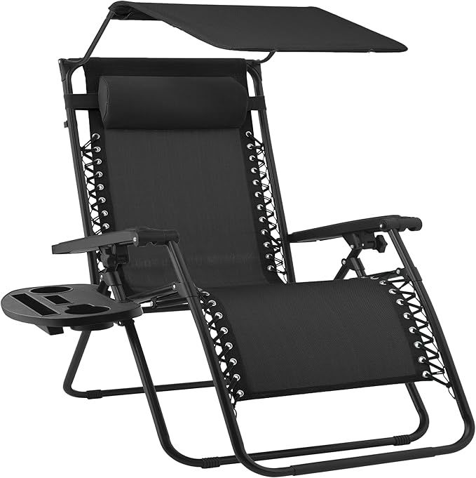 Best Choice Products 30” Wide Folding Zero Gravity Outdoor Recliner Patio by BestChoiceProducts