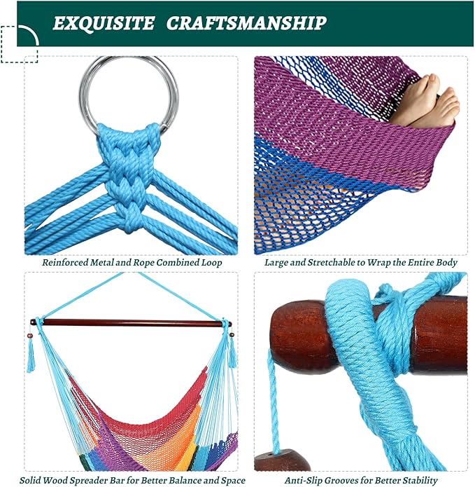 Caribbean Hammock Swing Chair - Image 4