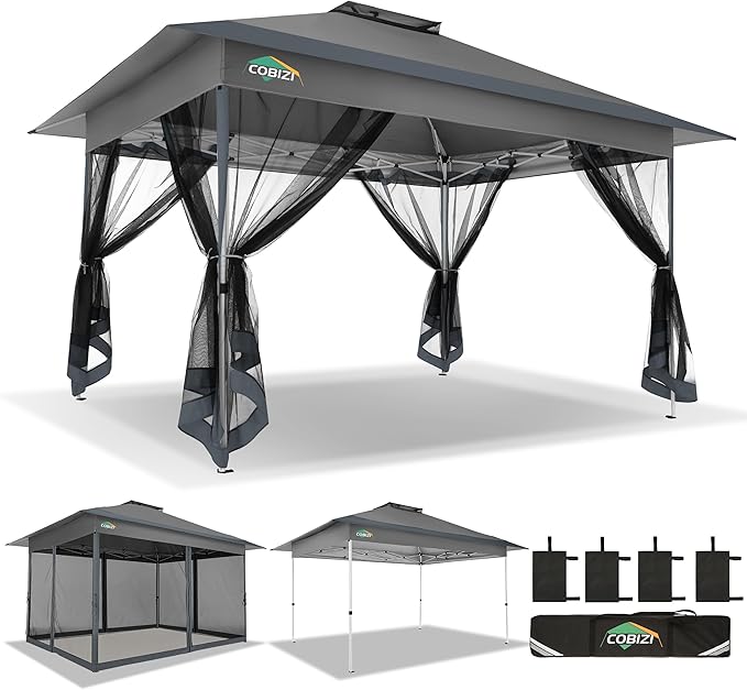 COBIZI 10x15 FT Pop up Gazebo on Clearance by COBIZI