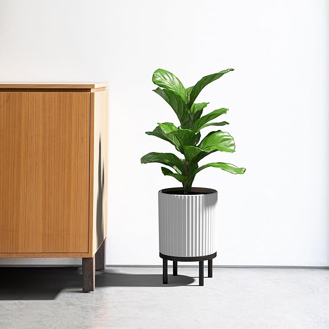 Veradek Demi Series Round Planter w/Stand - Image 4