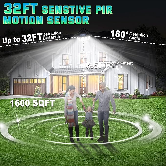 Solar Lights Outdoor Waterproof Motion Sensor - Image 5