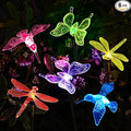 SOLPEX Solar Garden Lights, 6 Pack Solar Butterfly Lights Outdoor Decorations by Solpex