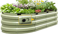 KING BIRD Raised Garden Bed Kit 2025 Upgraded 10-Minute Assembly Galvanized by KINGBIRD