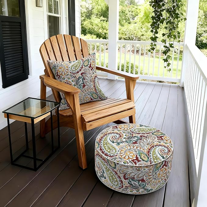 LVTXIII Inflatable Stool Ottoman Footrest - Image 4