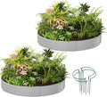 Galvanized Metal Planter Raised Garden Bed Kit by ZFHgarden