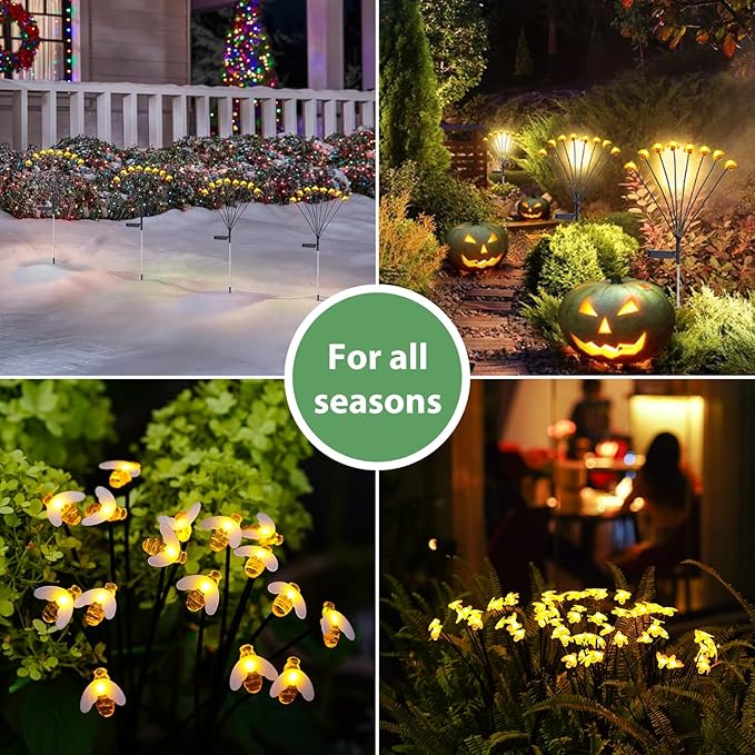 Nacome Solar Garden Lights for Outside – Landscape Decor, Yard Patio Decoration - Image 6