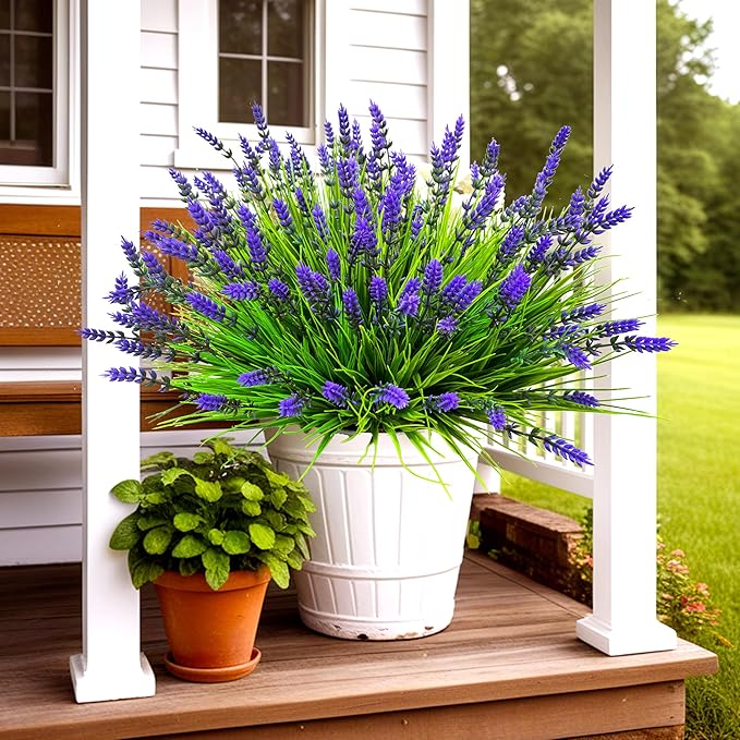 Artificial Plants Outdoor, Plastic Faux Plants - Image 7
