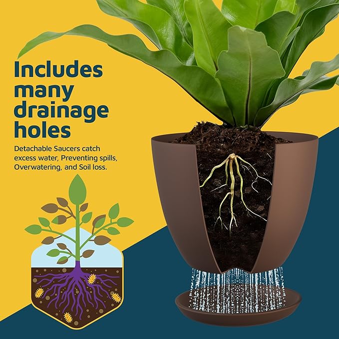 Planter Pots with Drainage Holes - Image 6