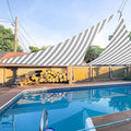 E&K Sunrise 7' x 7' x 7' Sun Shade Sail Triangle Canopy Shade Cover UV Block by EKSUNRISEINC