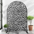 Casaphoria 72" H x 47" W Arched Metal Privacy Screen by Casaphoria