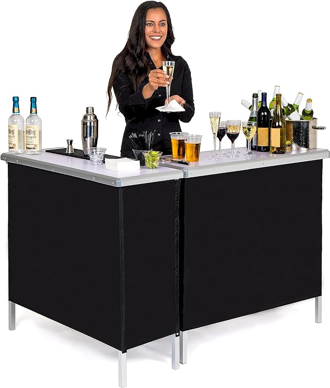 GoBar Portable Double Bar Table Set by GoBar