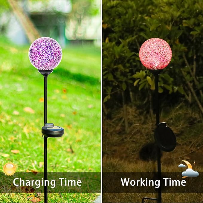 VCUTEKA Solar Garden Lights - Image 3