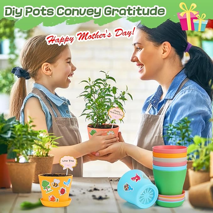 Durable Resin Garden Pot Craft Kit - Image 6