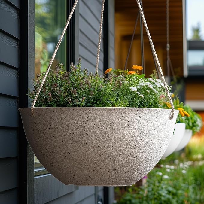 LA JOLIE MUSE Large Hanging Planters - Image 6