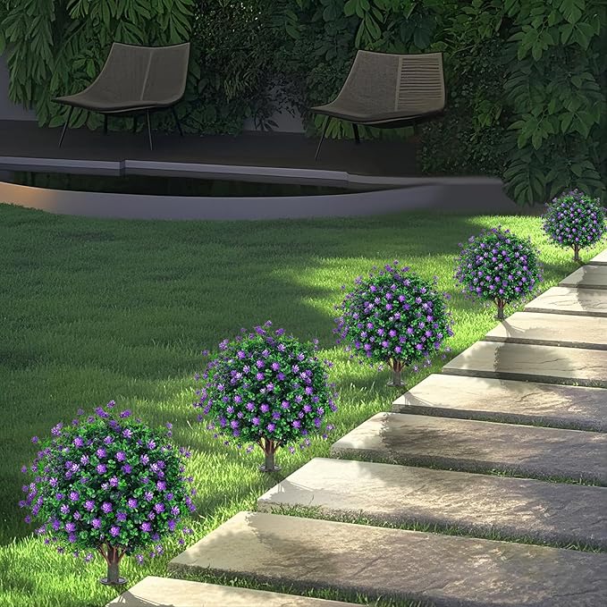Artificial Boxwood Topiary Tree - Image 5