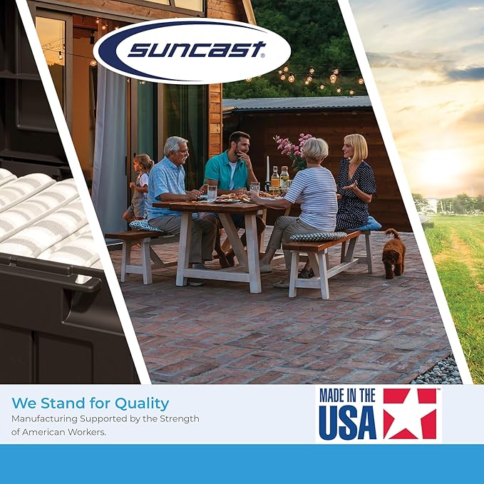 Suncast Vertical Outdoor Storage Shed - Image 8