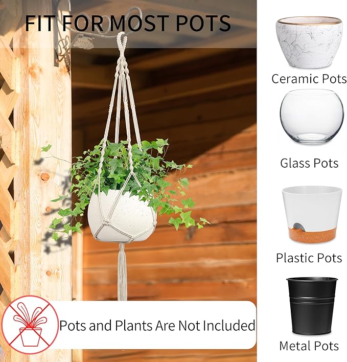 Macrame Plant Hanger - Image 3