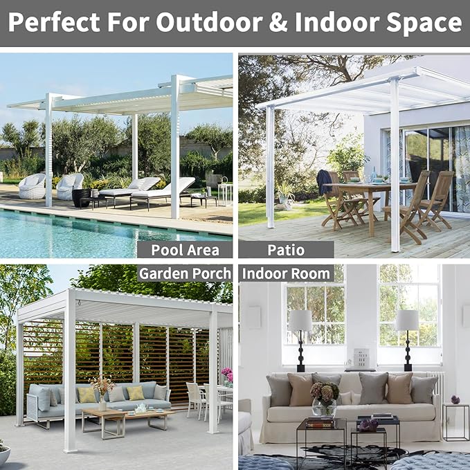 Easy-Going Linen Look Outdoor Curtains Waterproof Windproof Porch Curtains - Image 6