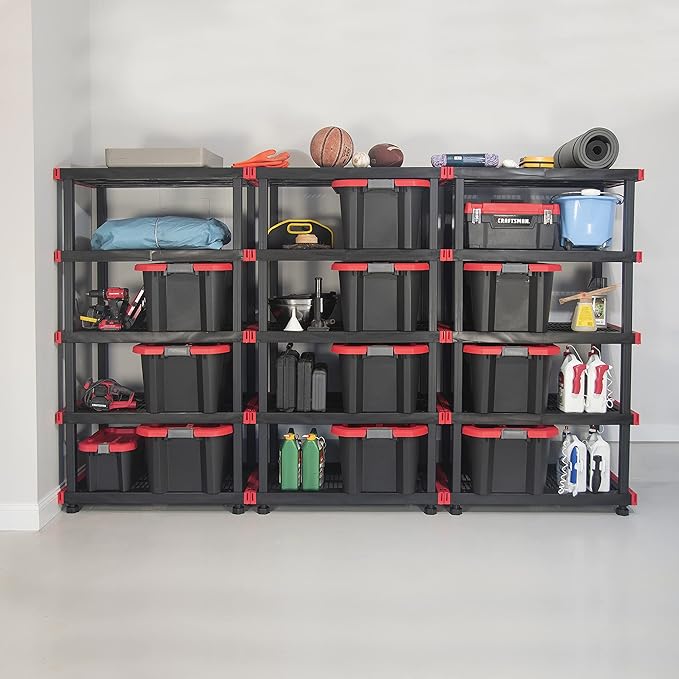 CX Craftsman 5-Tier Highly Durable Storage Rack, 5 Shelves That Support up to - Image 4