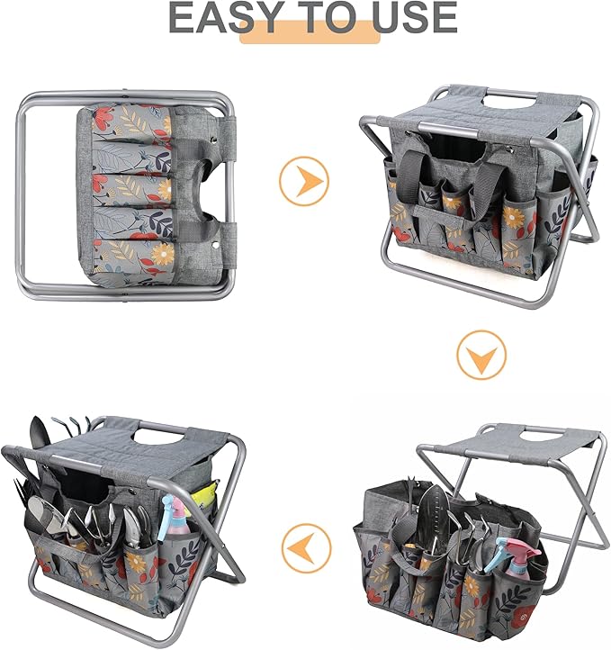 MDSTOP Folding Gardening Stool - Image 6