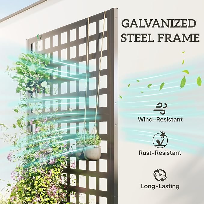 Outsunny Galvanized Raised Garden Bed - Image 3