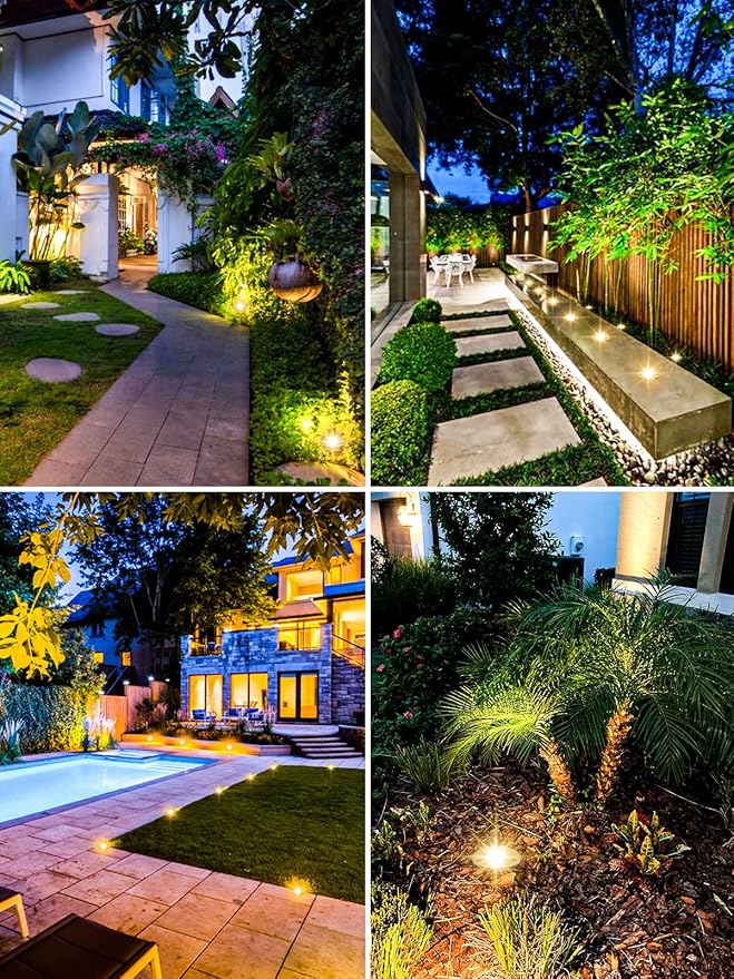 ZUCKEO Low Voltage Landscape Lights LED Well Lights 3W 12V-24V in Ground Light - Image 5