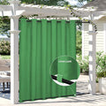 Easy-Going Linen Look Outdoor Curtains Waterproof Windproof Porch Curtains by Easy-Going