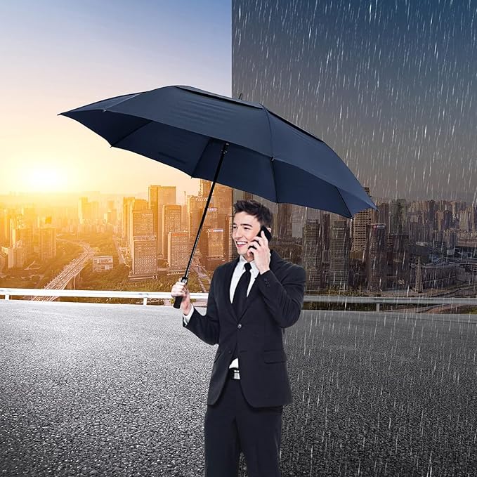 G4Free 47/54/62/68/72 Inch Automatic Open Golf Umbrella Oversize Extra Large - Image 8