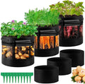 3 Pack 20 Gallon 360° Visibility Potato Grow Bags by WelcometoUJG%EF%BC%81
