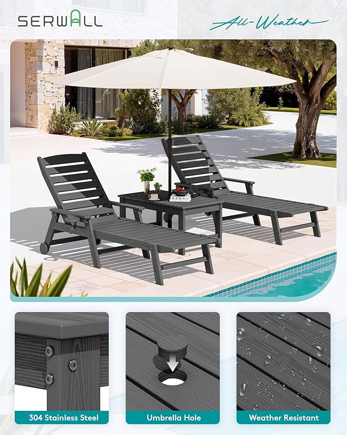 SERWALL Outdoor Coffee Table - Image 7