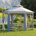 Garvee Pop Up Gazebo Screen Tent, Hexagonal Instant Gazebo Tent by Garvee