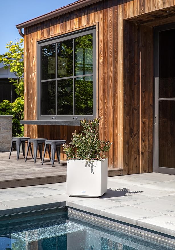 Veradek Block Series Cube Plastic Planter - Image 7