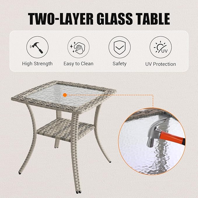 9-Piece Outdoor Patio Furniture Set - Image 8