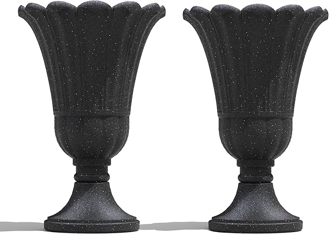 23" Tall Planters for Outdoor Plants Set of 2, Planter - Image 8