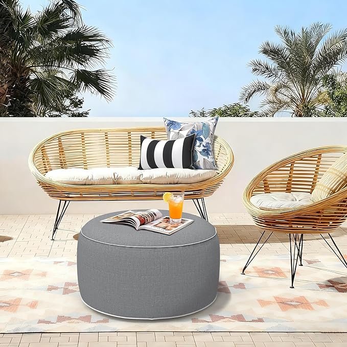 LVTXIII Inflatable Stool Ottoman Footrest - Image 6