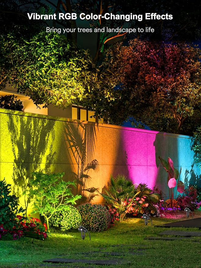 ANGELHALO Smart Landscape Spotlights, Low Voltage IP65 Waterproof Outdoor - Image 6