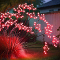 JJGoo Solar Garden Lights, New Upgraded 2 Pack Solar Swaying Starburst Light by JJGoo