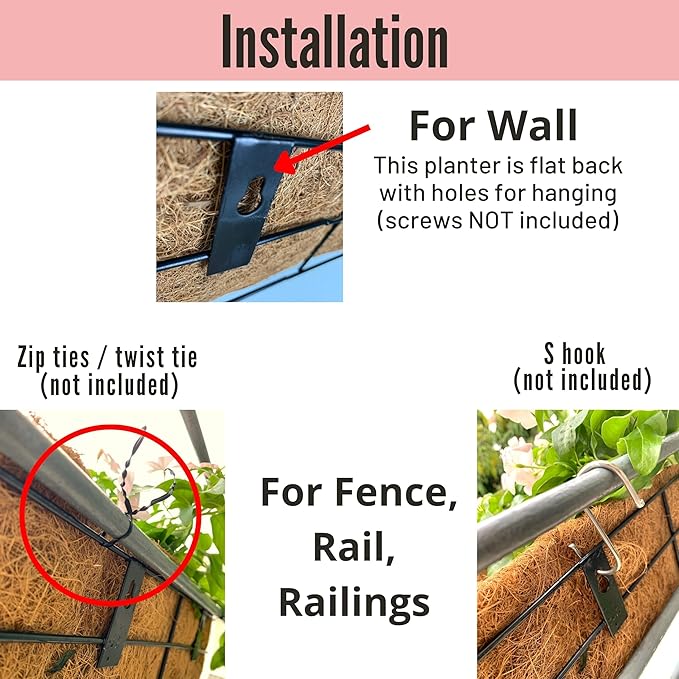LaLaGreen Outdoor Wall Planters - Image 4