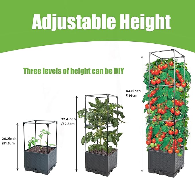 Sunnyglade 2 Pcs Raised Garden Bed Planter Box - Image 5
