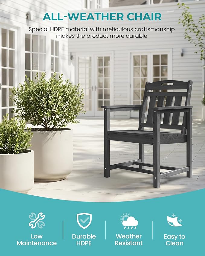 Outdoor Patio Dining Chair - Image 6