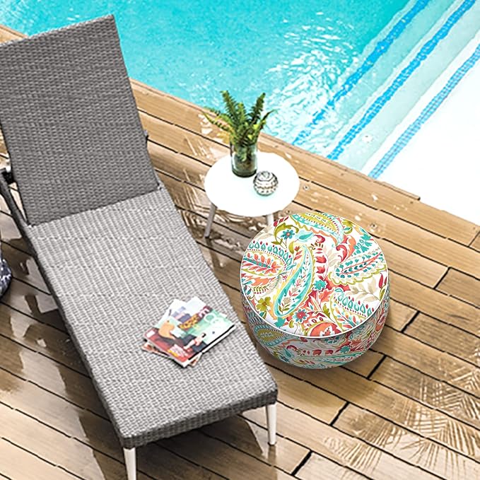 LVTXIII Inflatable Stool Ottoman Footrest - Image 6