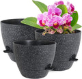 12/10/9 inch Large Self Watering Pots, Plant Pots by WSMKSZ