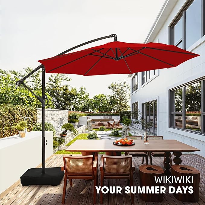 wikiwiki 10ft Patio Umbrella - Image 8