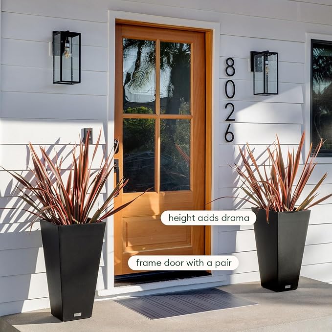 Veradek V-Resin Indoor/Outdoor Taper Planter - Image 4