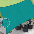 LOVE STORY Rectangle 6'x10' Waterproof Sun Shade Sail Canopy UV Block by LOVESTORY