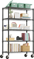 Xcity Storage Shelves, 5 Tier Heavy Duty Metal Shelving Unit, 2000 LBS Capacity by Unknown